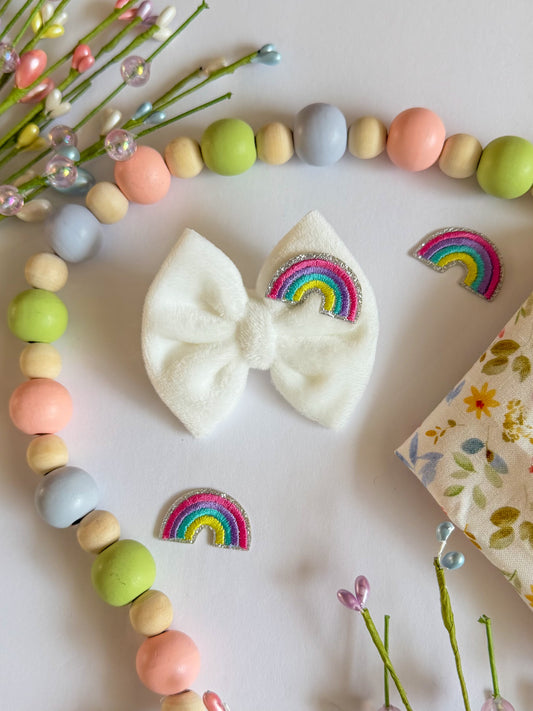 Rainbow Mini Bow