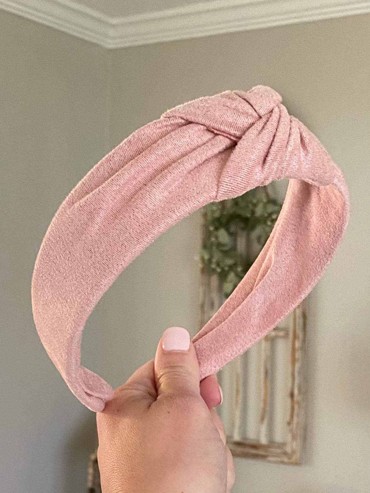 Winter Suede Knotted Headbands