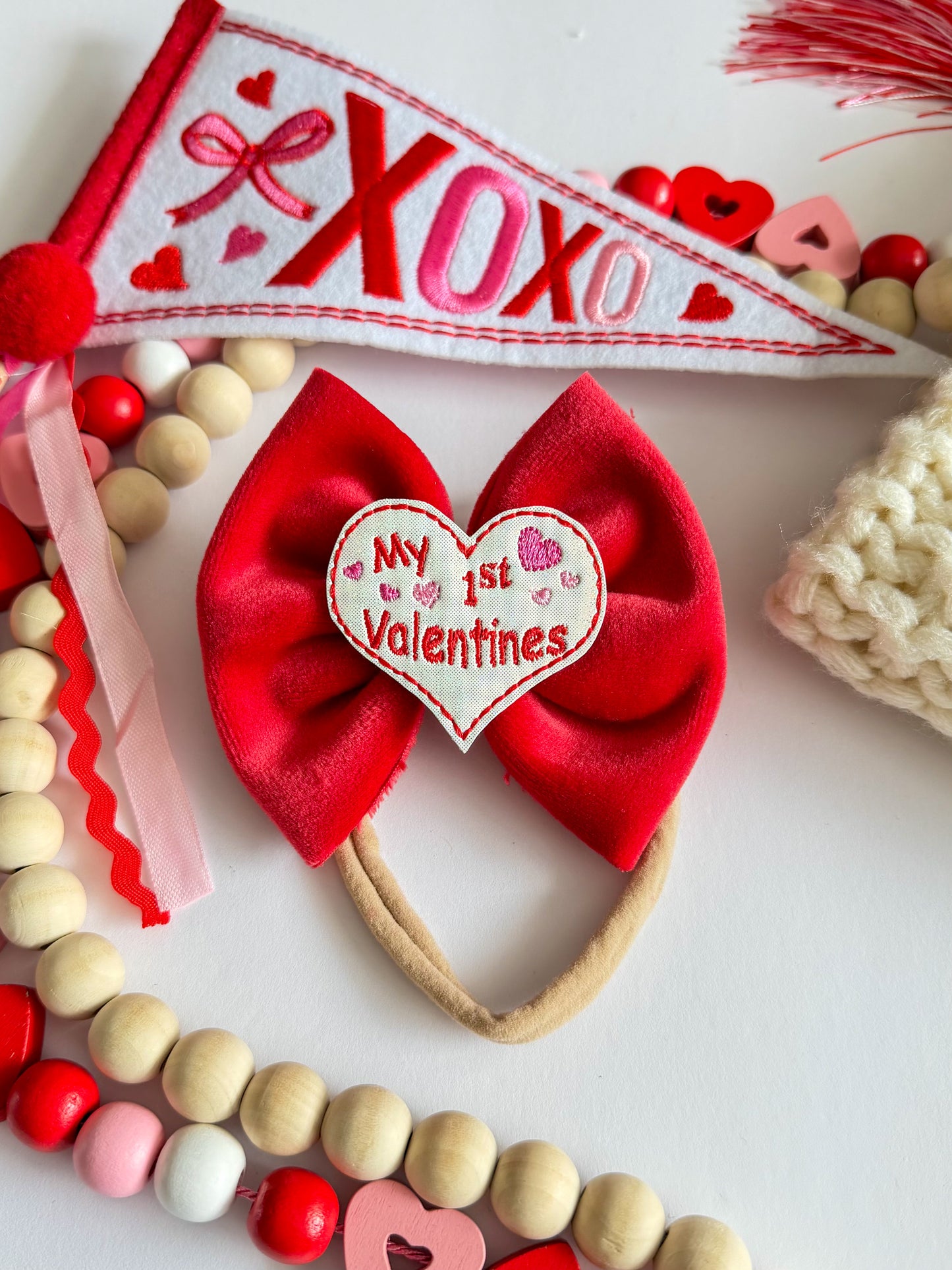 My 1st Valentine’s Day Bow