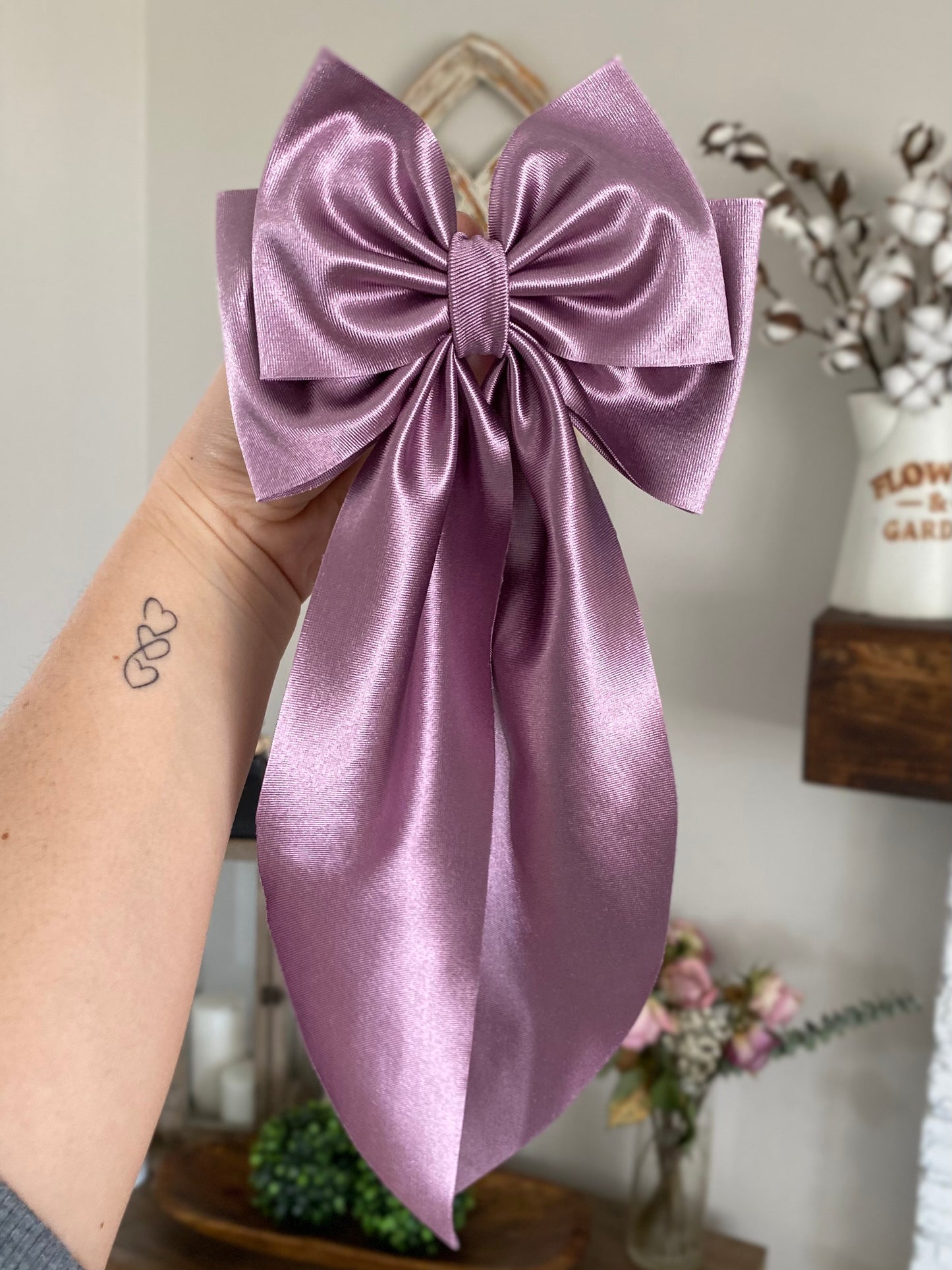 Satin Coquette Bow