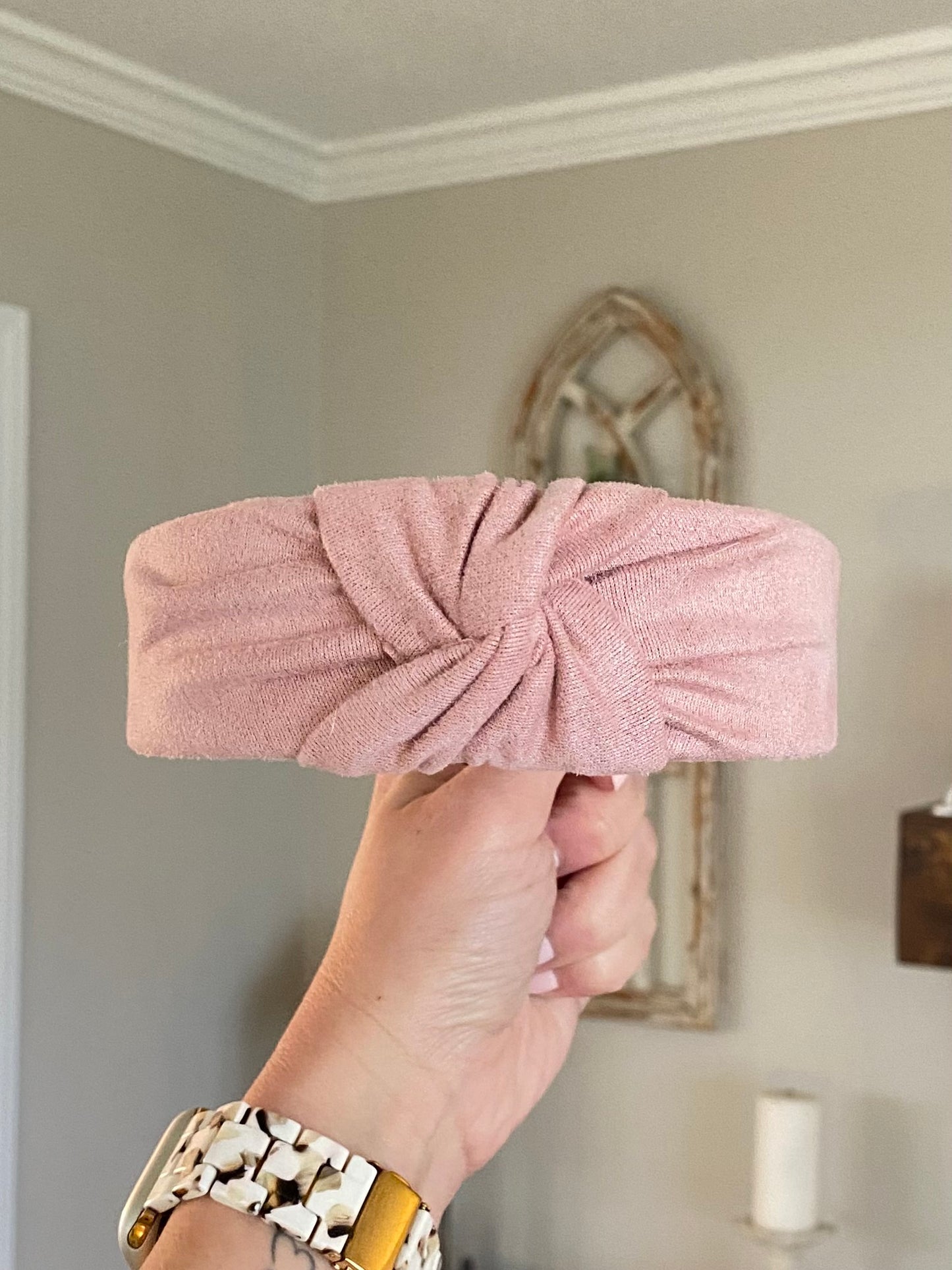 Winter Suede Knotted Headbands