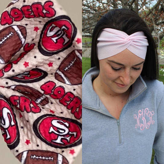 49ers Twist Headband