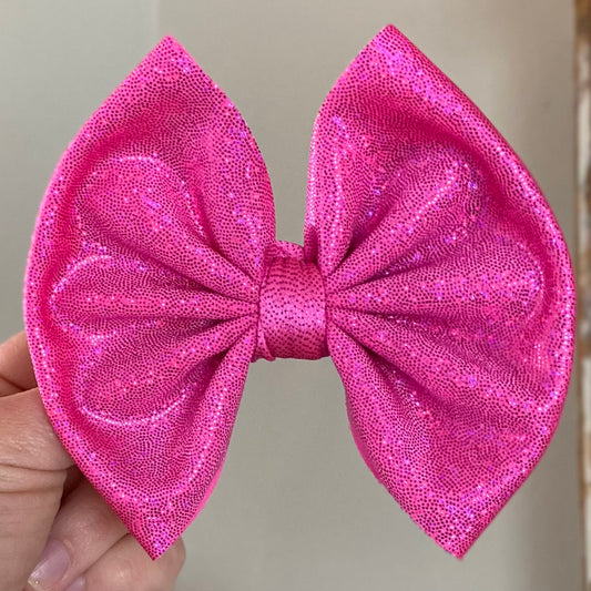Summer Fun Holographic Original/Medium Bows (multiple color options)