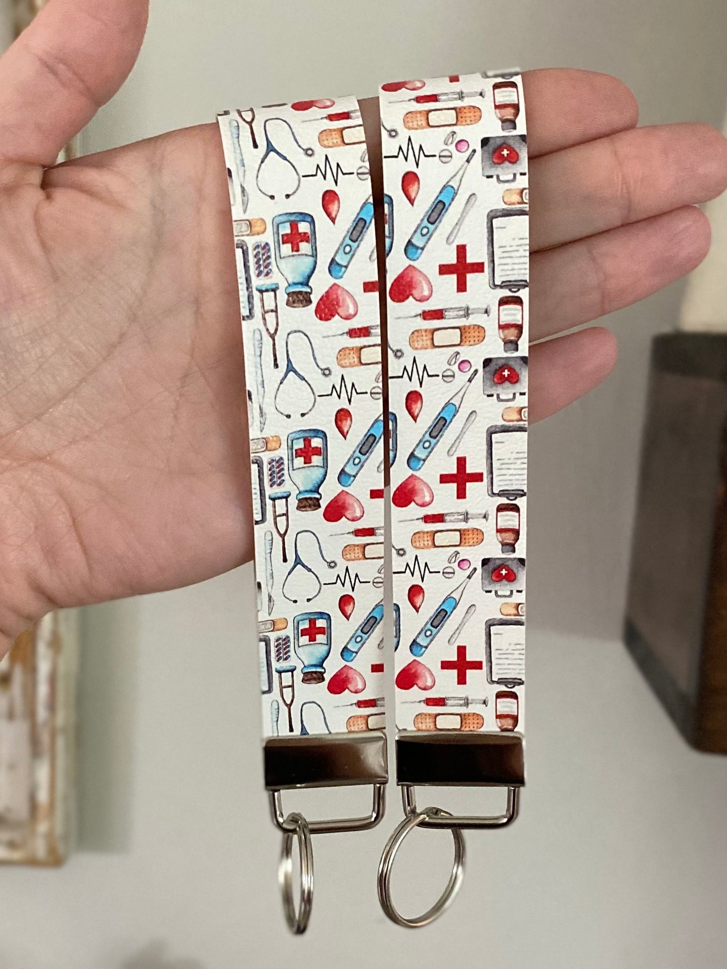 Medical Supplies Keychain