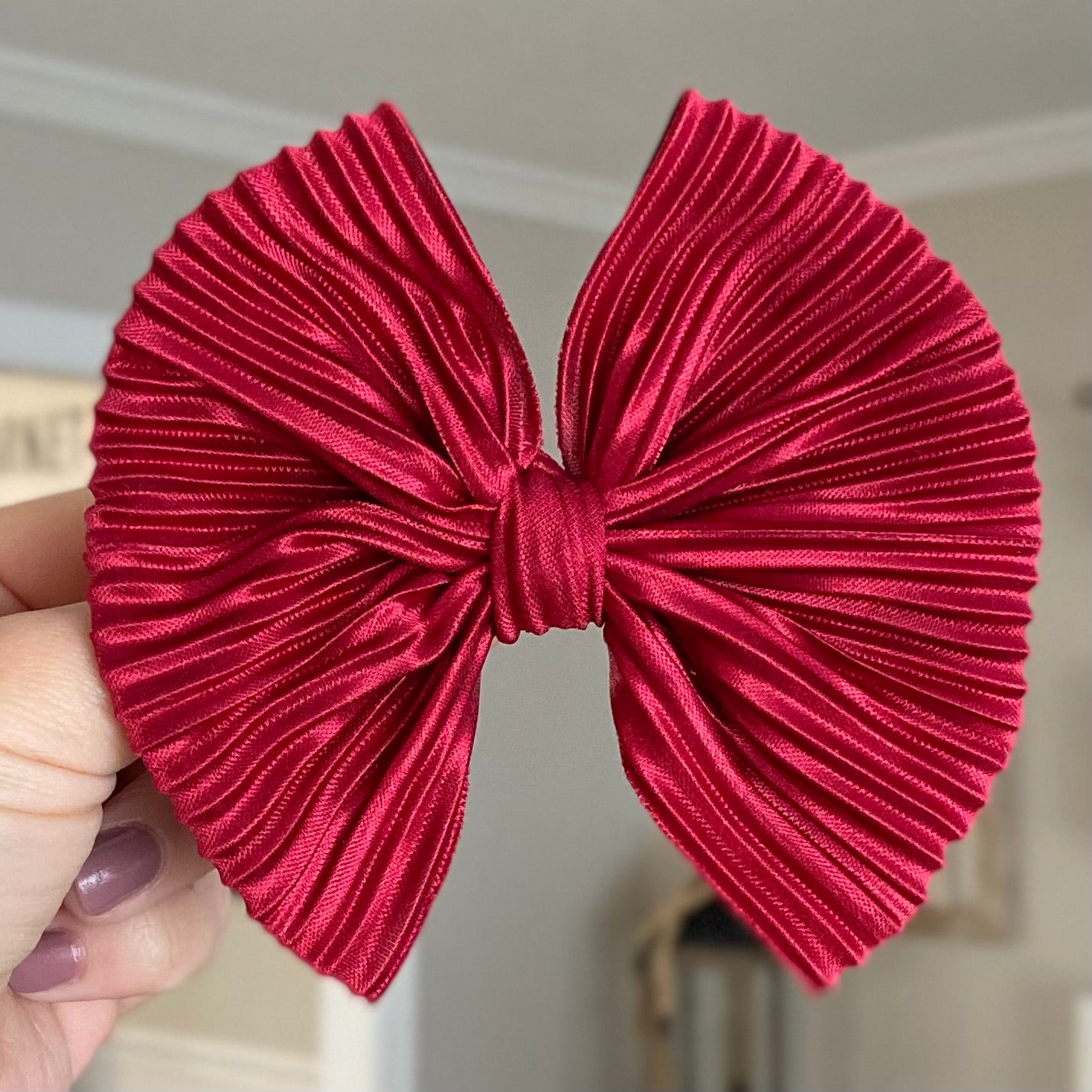 Pleated Bow