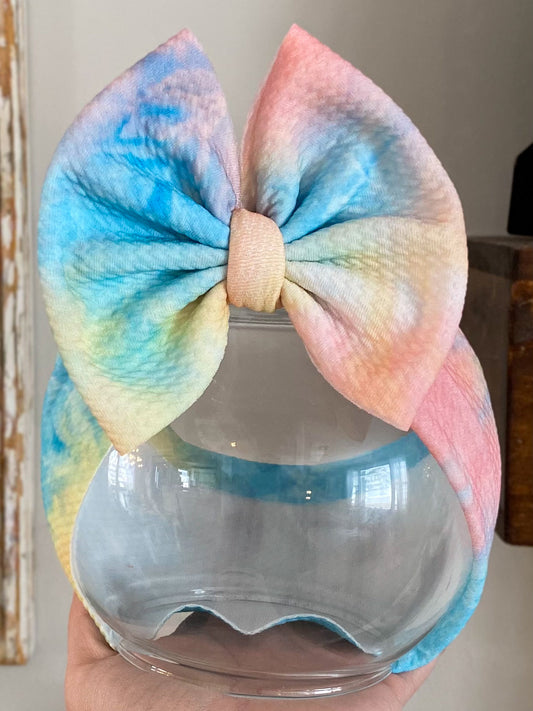 Rainbow Tie Dye Wrap