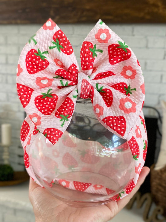 Floral Strawberry Wrap