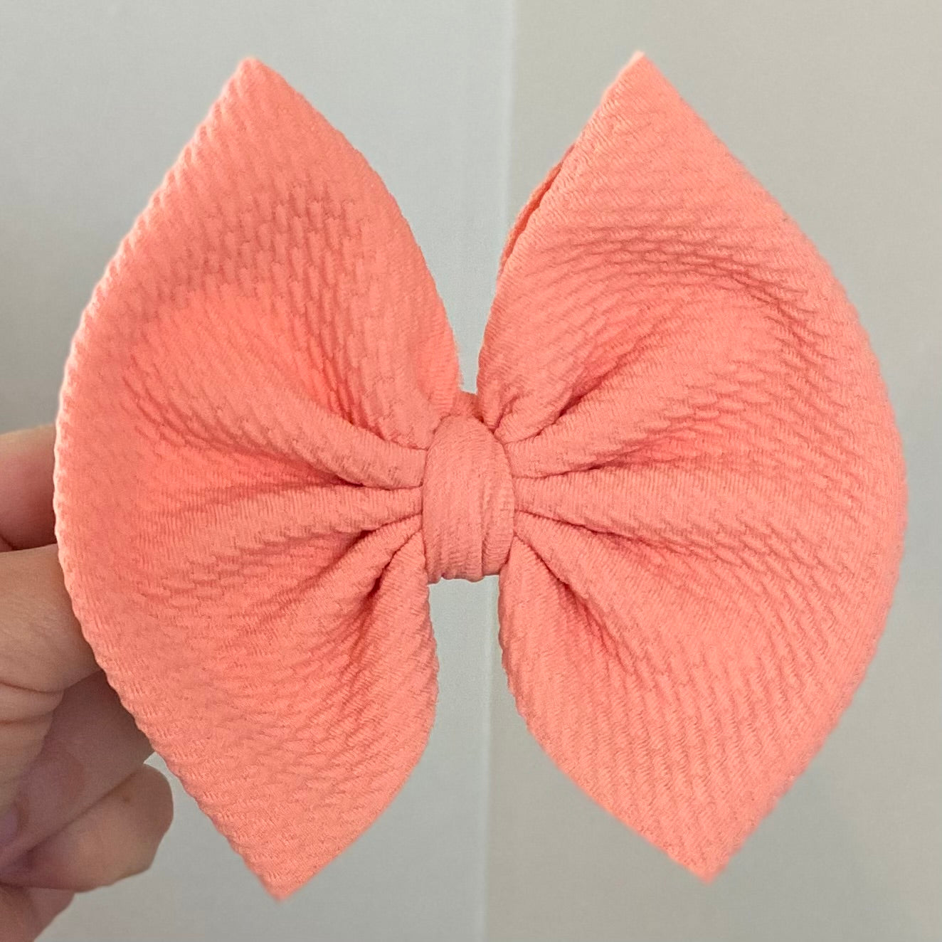 Peach Bow