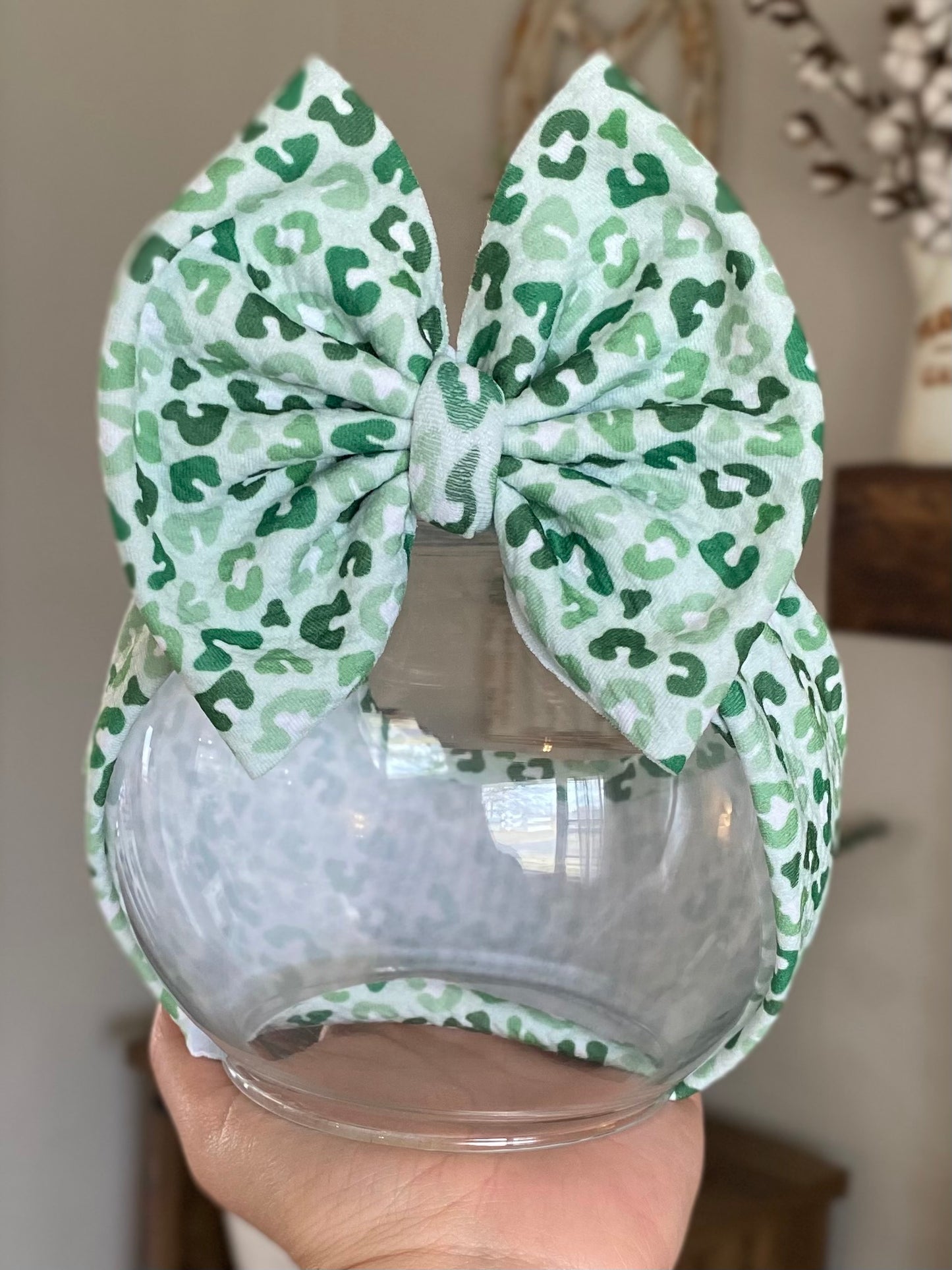 Green Leopard Wrap