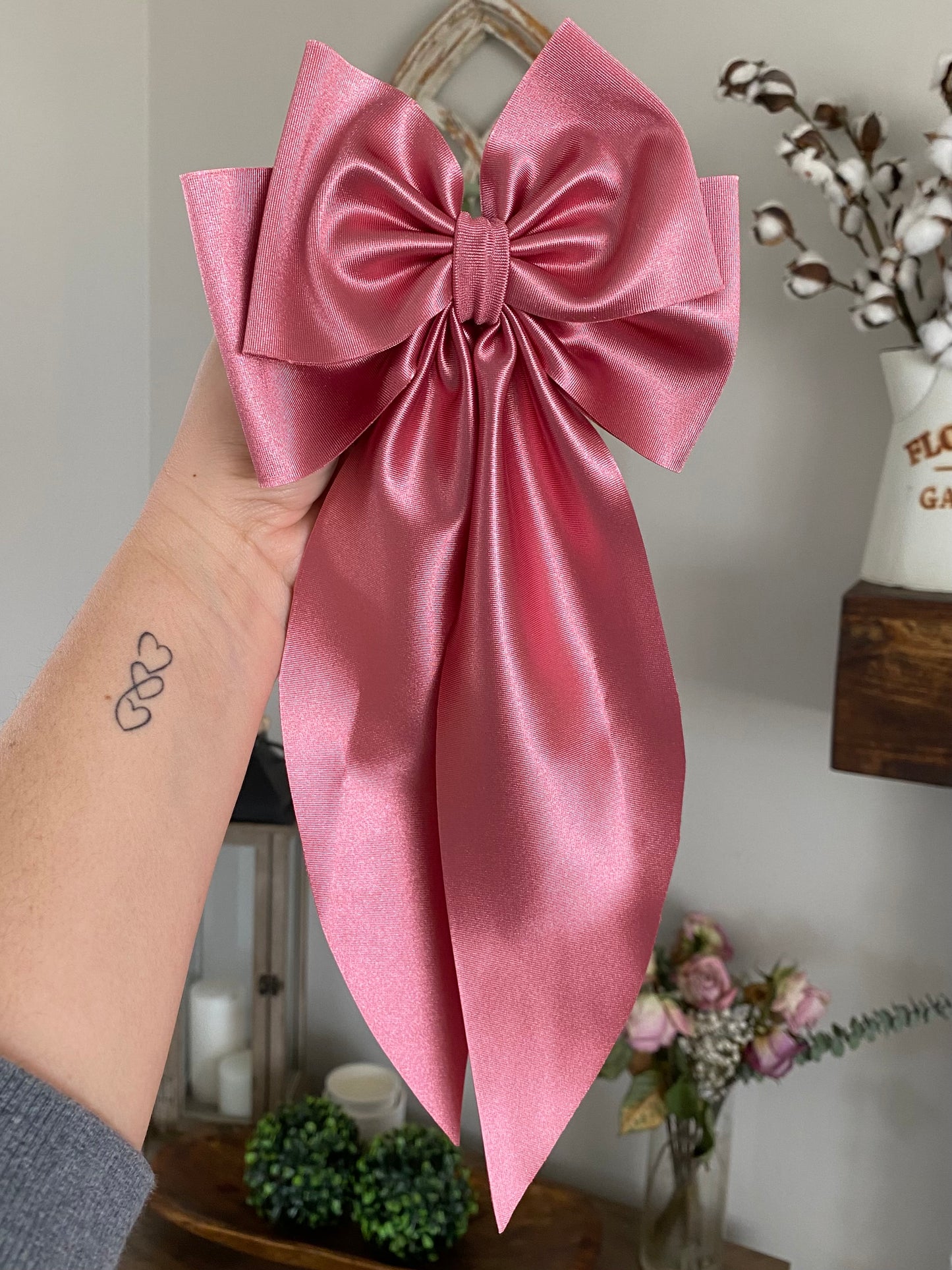 Satin Coquette Bow