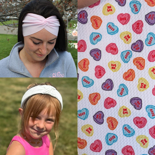 Candy Hearts Headbands