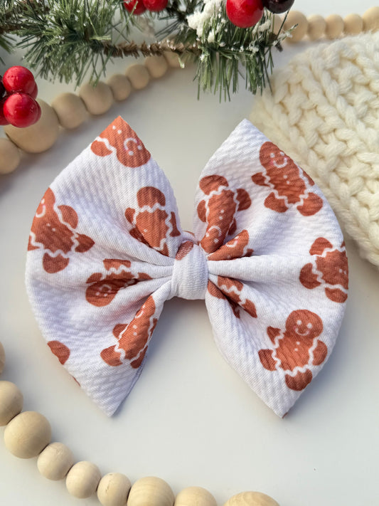Simple Gingerbread Bow