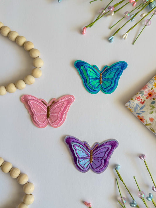 3D Butterfly Kiddie Clip