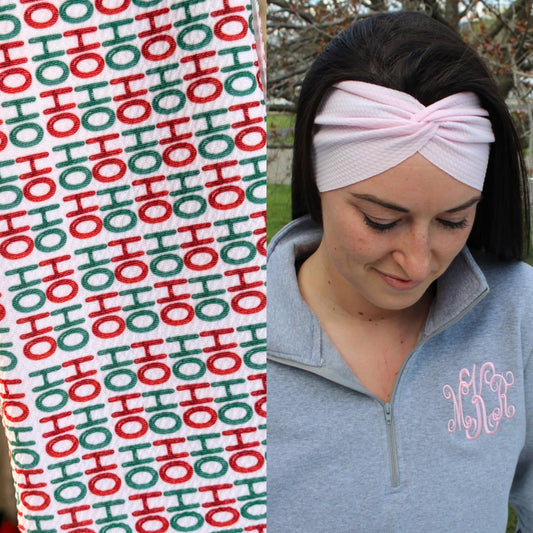 HoHoHo Adult Twist Headband