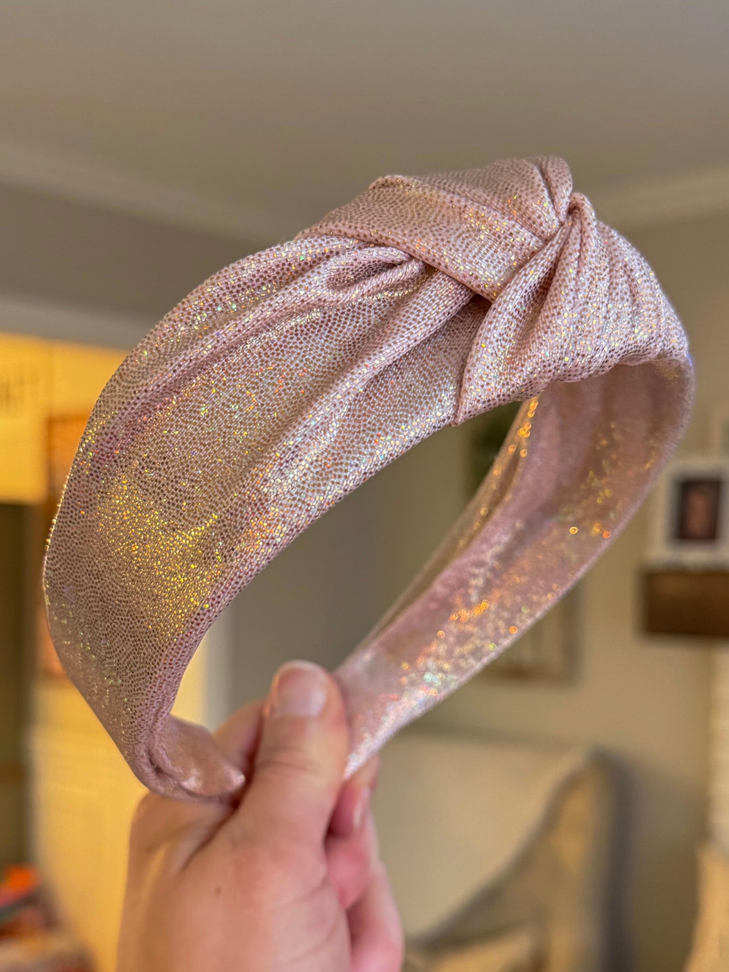 Coquette Holographic Knotted Headbands