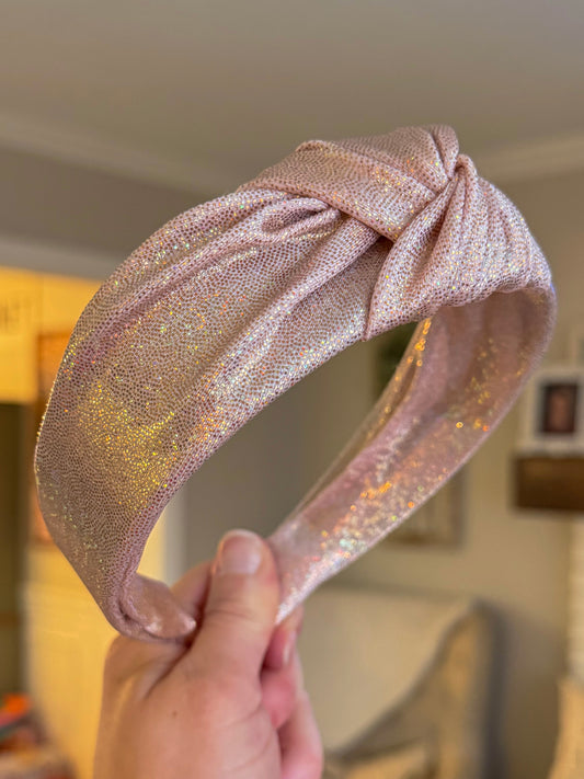 Coquette Holographic Knotted Headbands