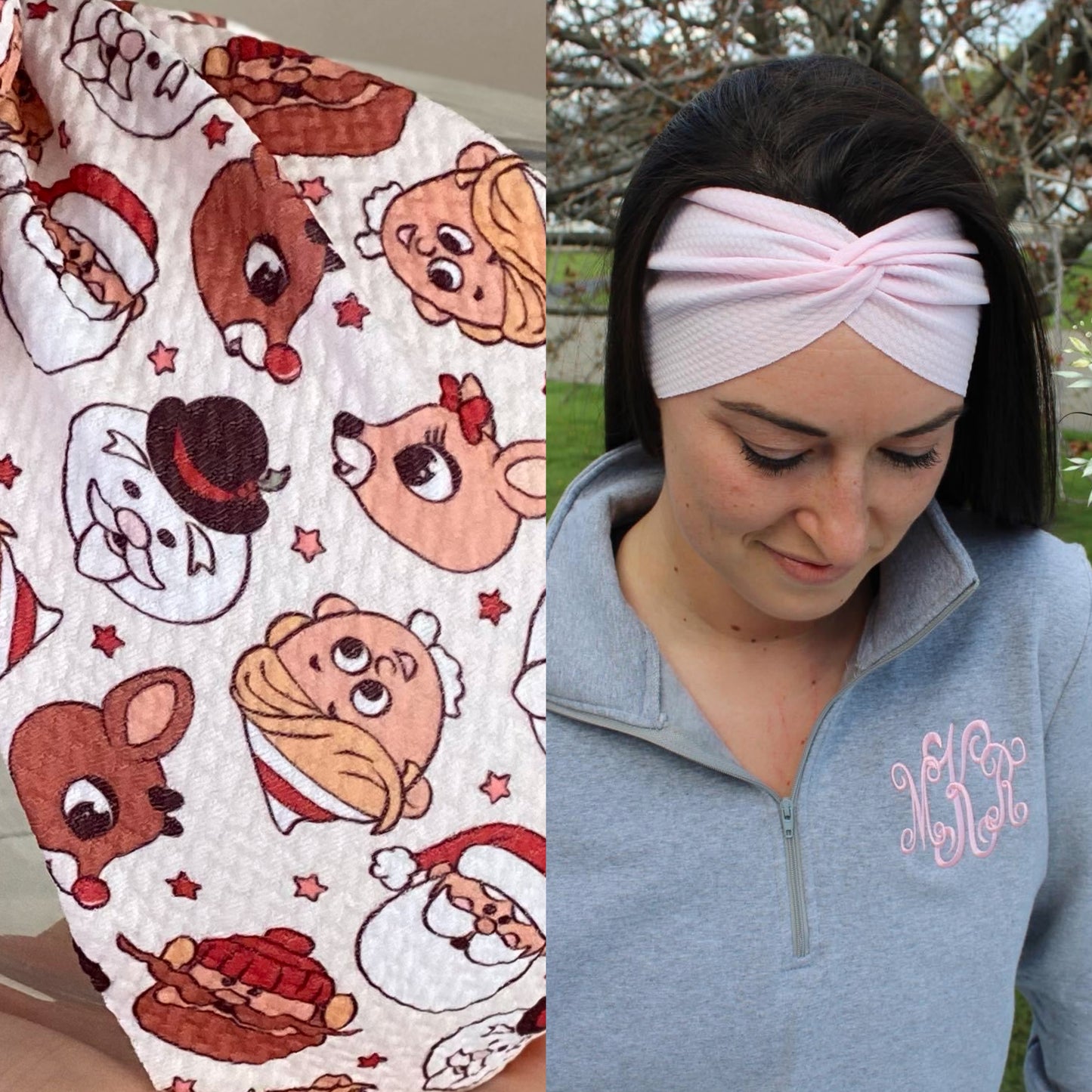 Rudolph and Friends Adult Twist Headband