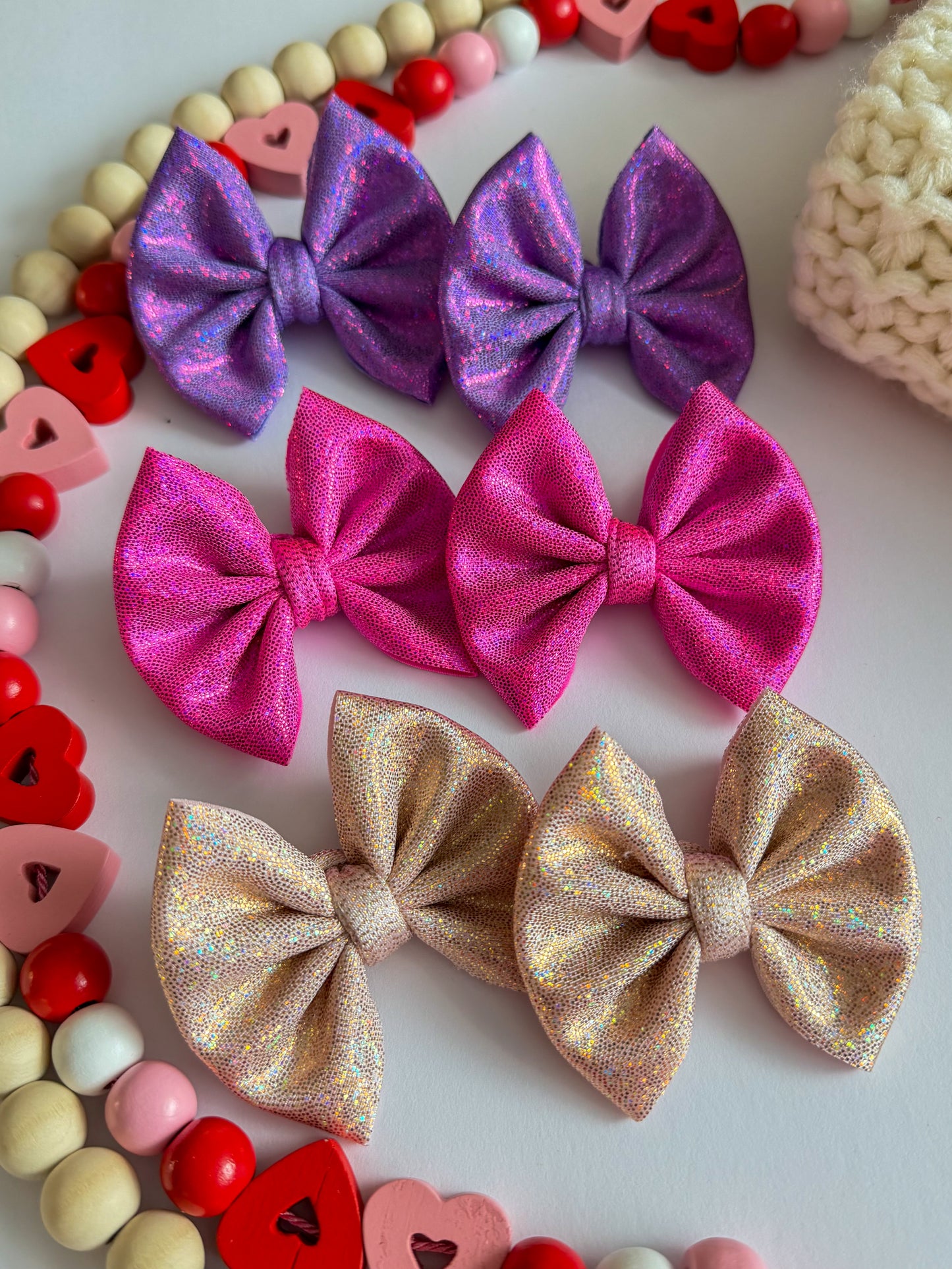 Coquette Holographic Piggie Sets