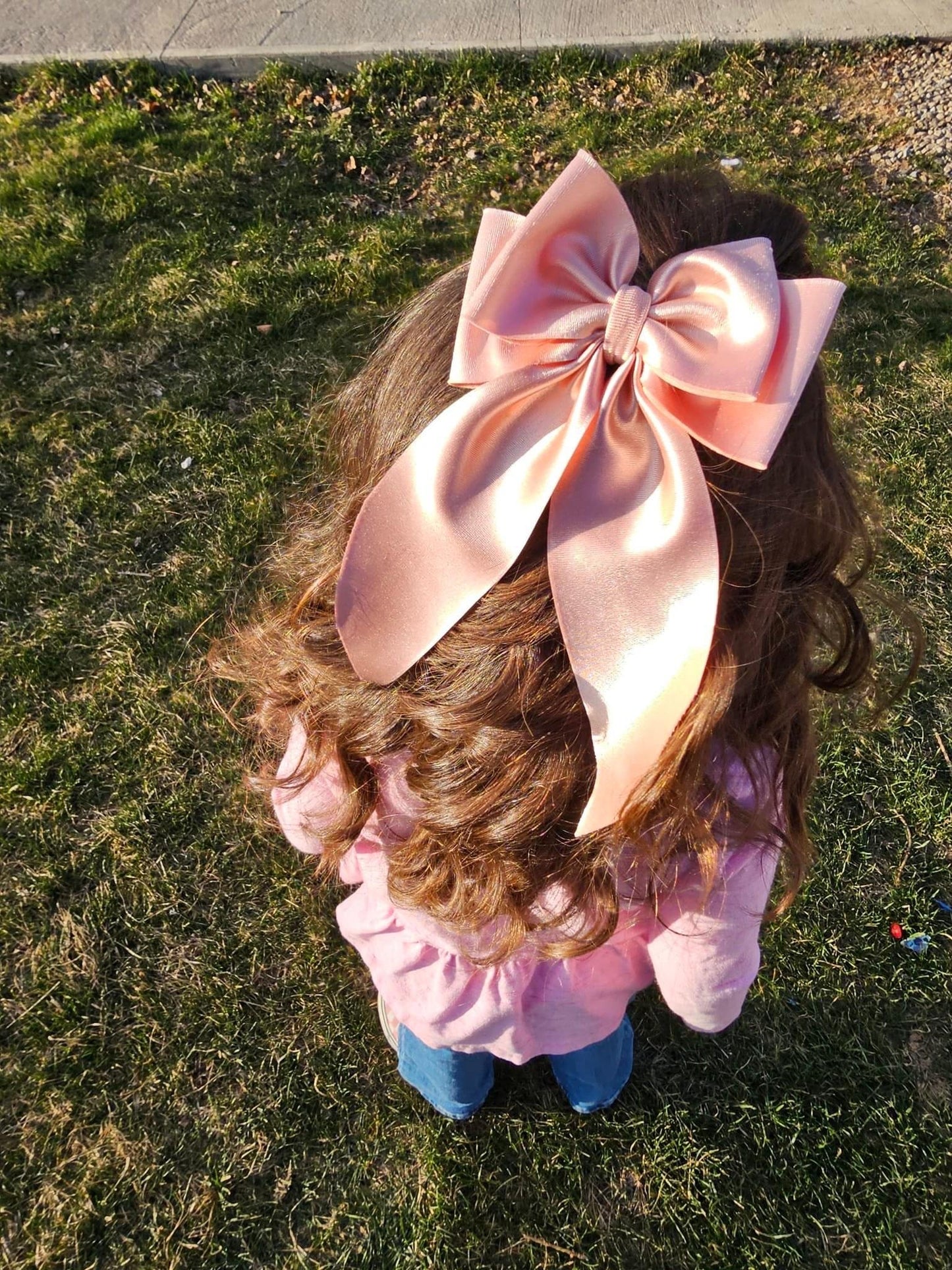 Satin Coquette Bow (Light/Pastels)