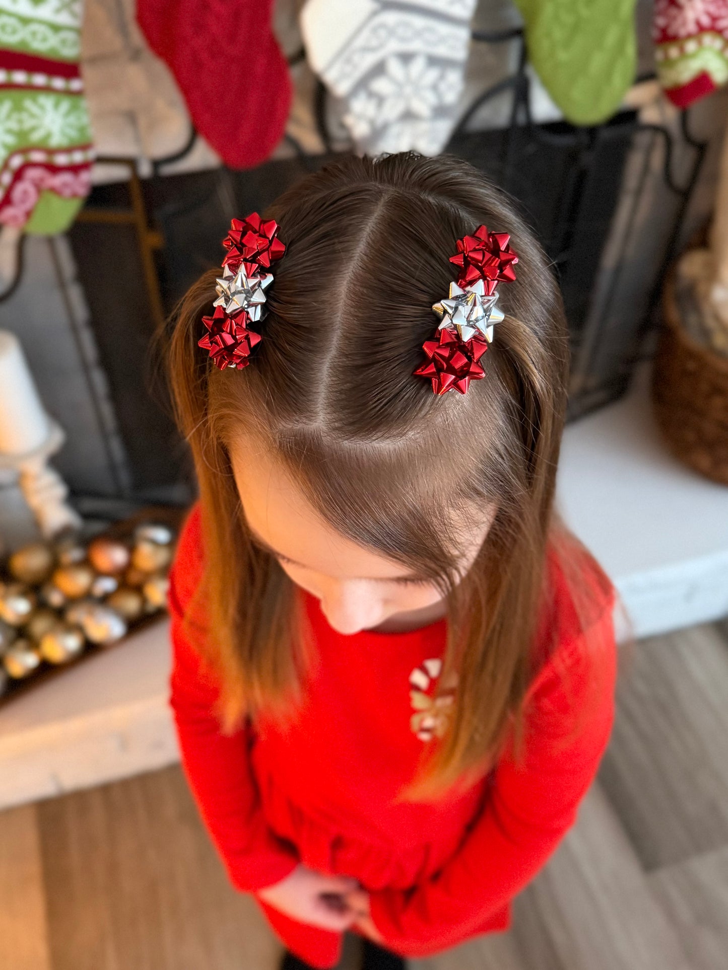 Gift Bow Kiddie Clips