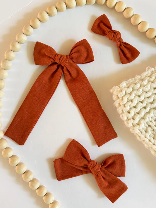 Sienna Ruby Bow