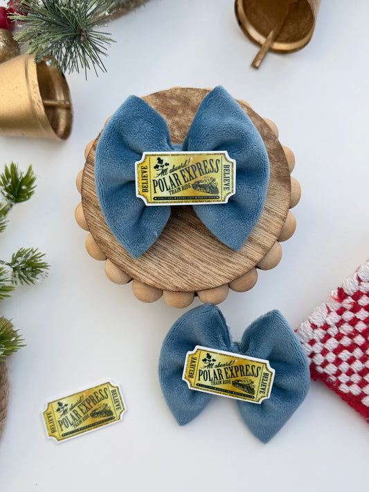 Polar Express Mini Bow