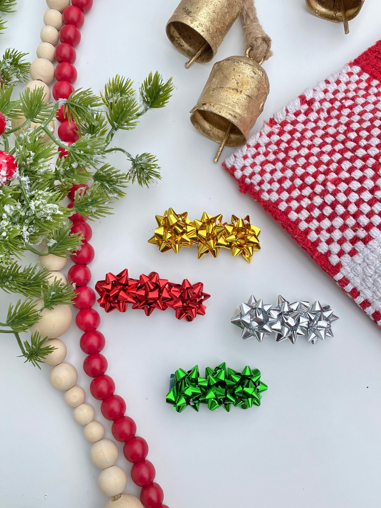 Gift Bow Kiddie Clips