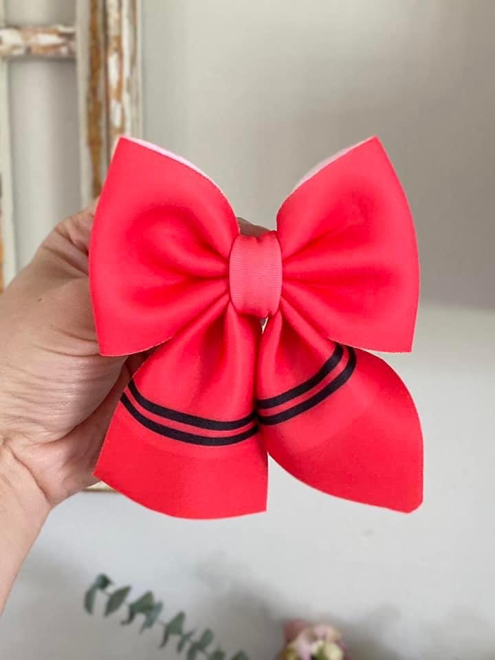 Crayon Sailor Bow