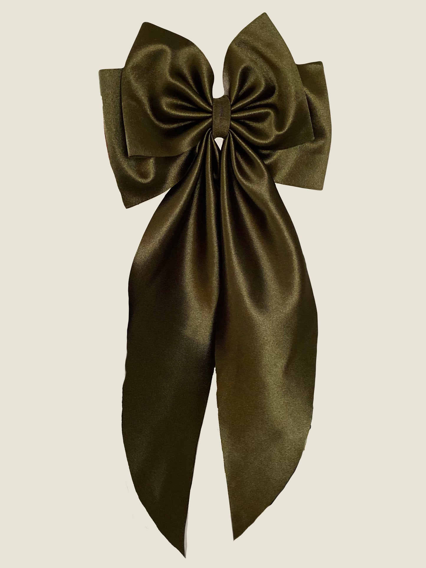 Satin Coquette Bow (Dark/Neutral)