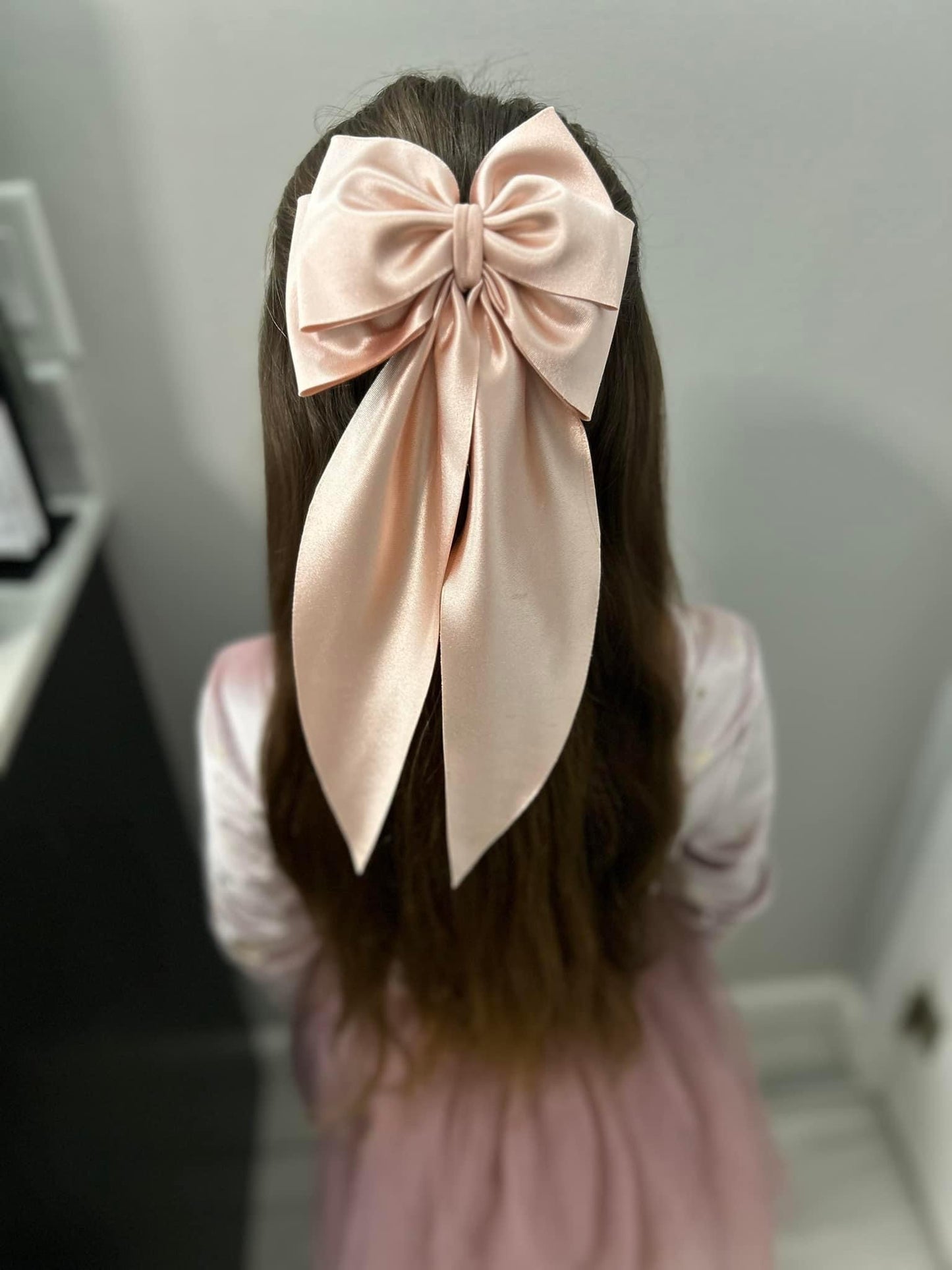 Satin Coquette Bow (Light/Pastels)