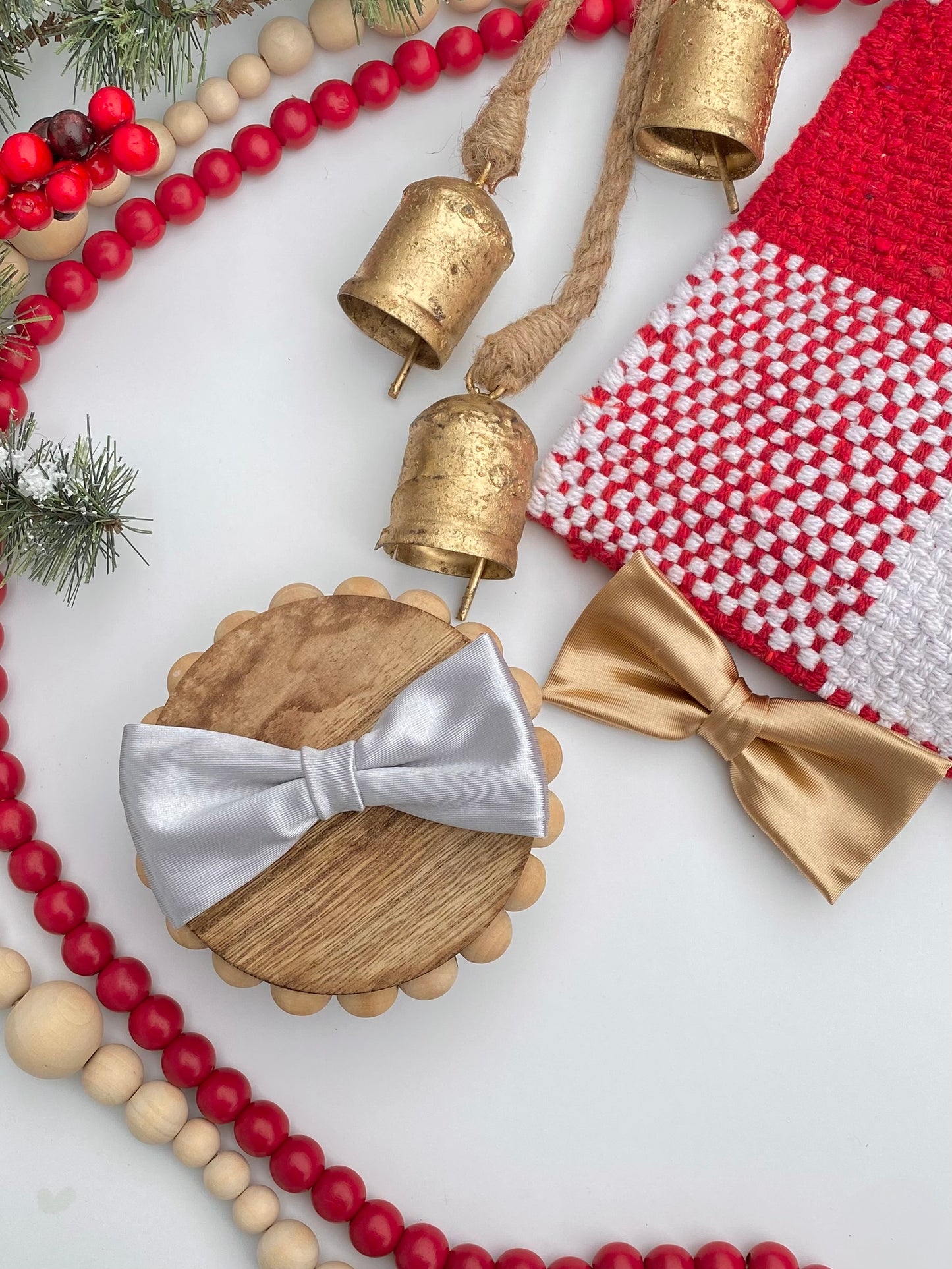 Holiday Satin Bow Ties