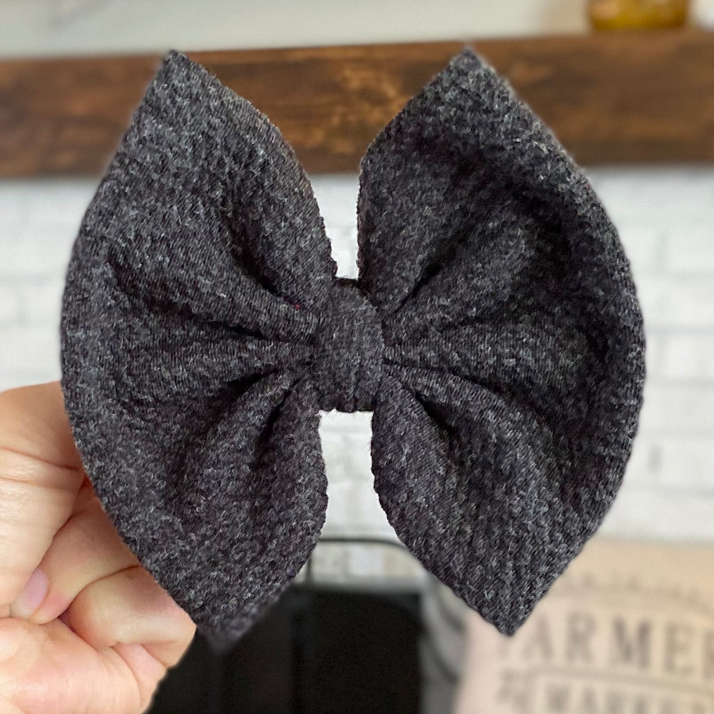 Cozy Sweater Bow