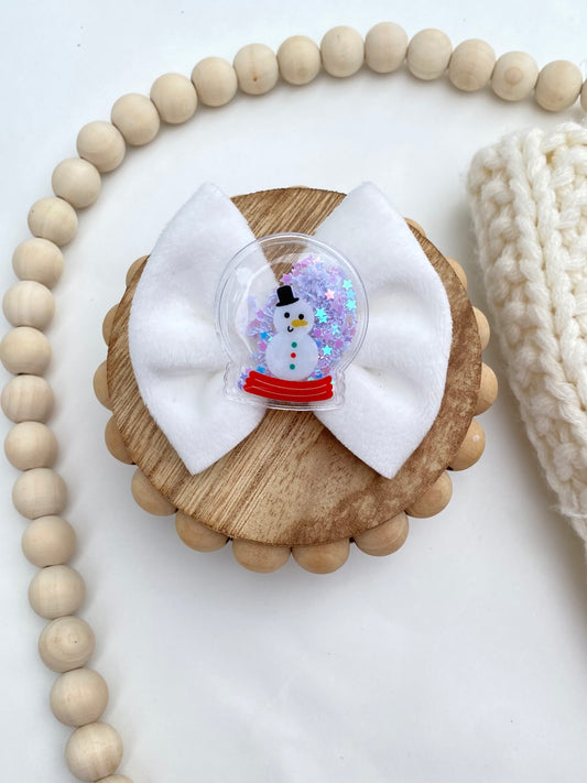 Snowglobe Shaker Mini Bow