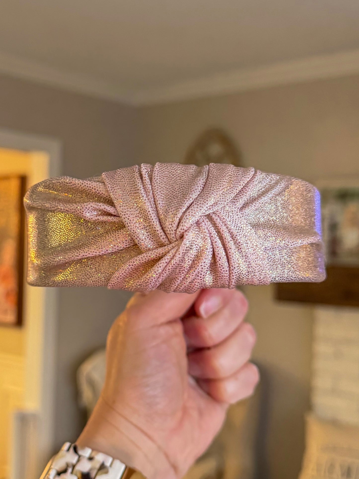Coquette Holographic Knotted Headbands