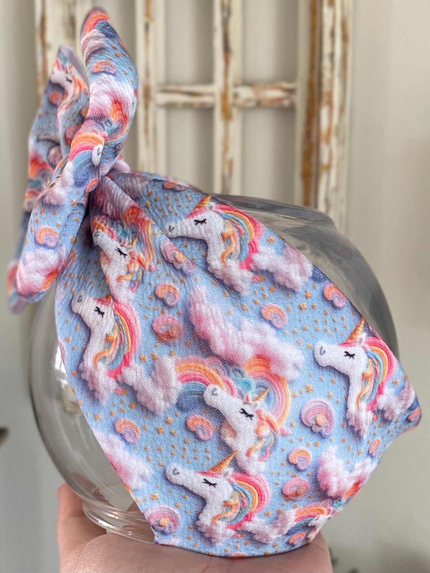 Rainbow Unicorns Wrap