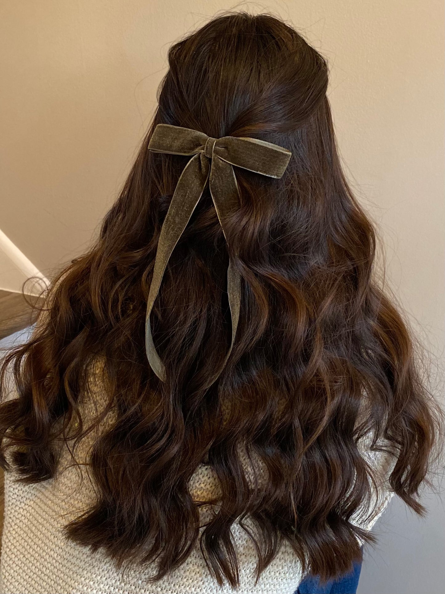 Velvet Ribbon Coquette Bow