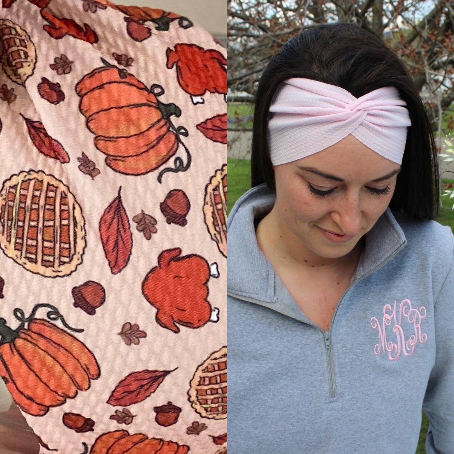 Pumpkin Pie Adult Twist Headband