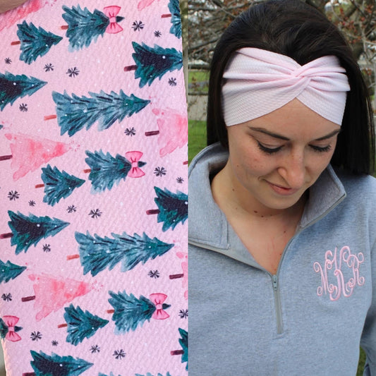 Coquette Christmas Adult Twist Headband