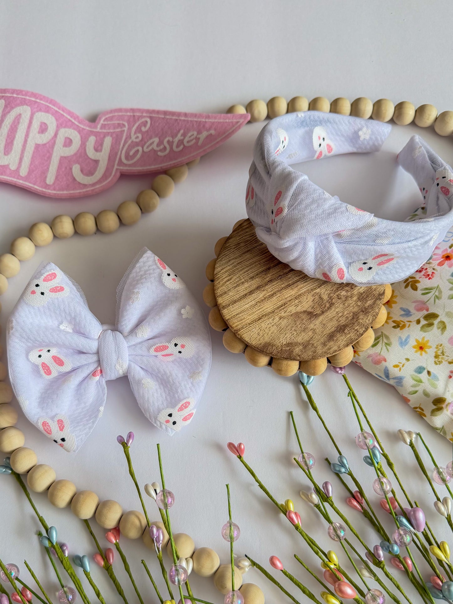 Bunny Mesh Bow