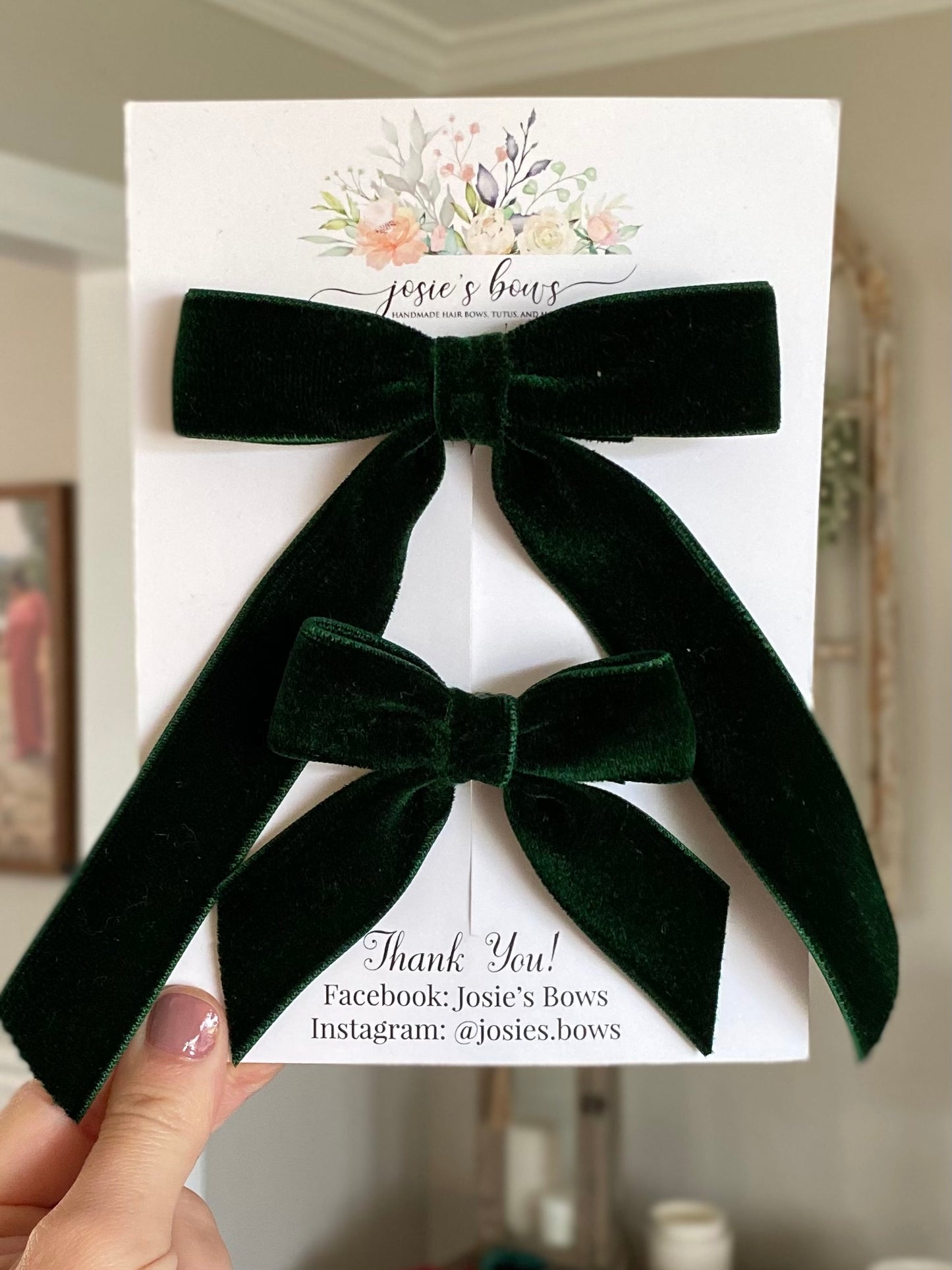 LUXE Velvet Coquette Bow