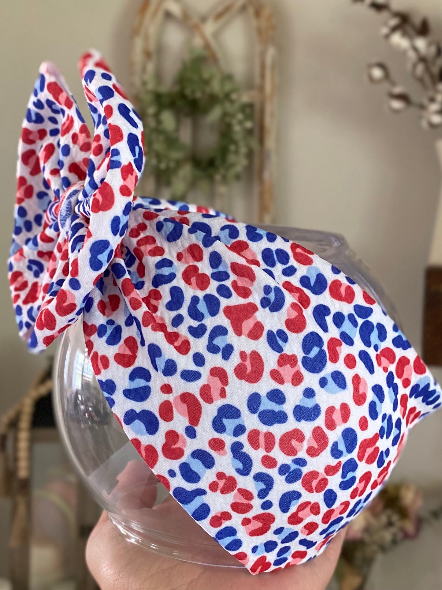 Patriotic Cheetah Wrap