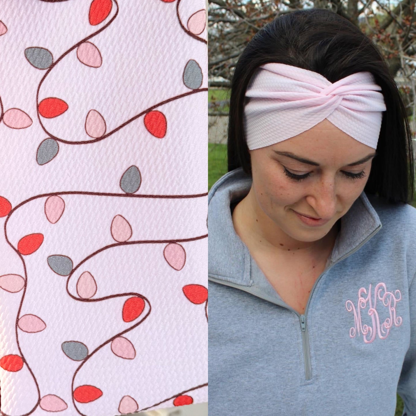 Neutral Lights Adult Twist Headband