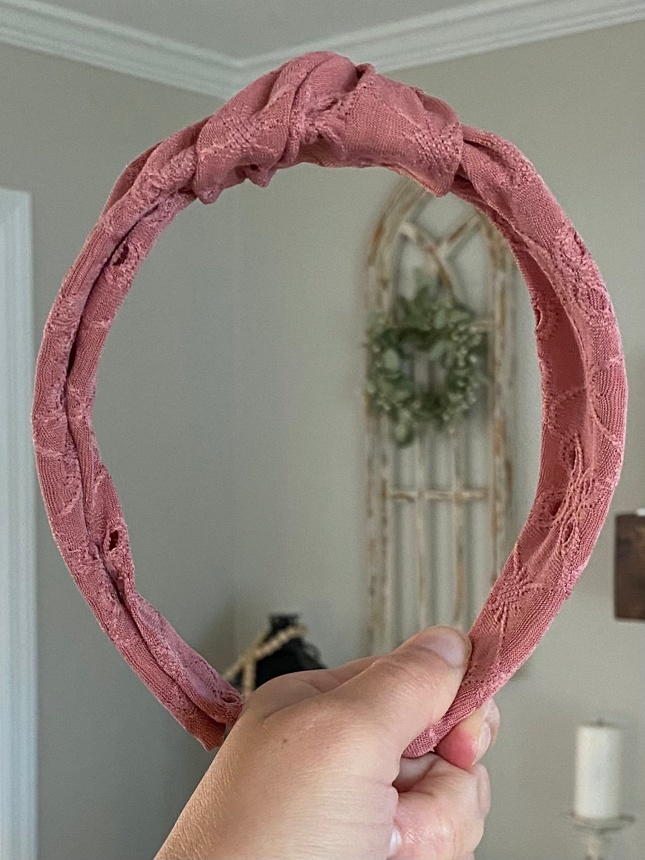 Fall Eyelet Knotted Headband (multiple color options)