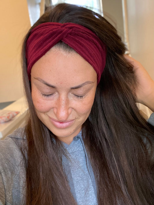 Corduroy Adult Twist Headband