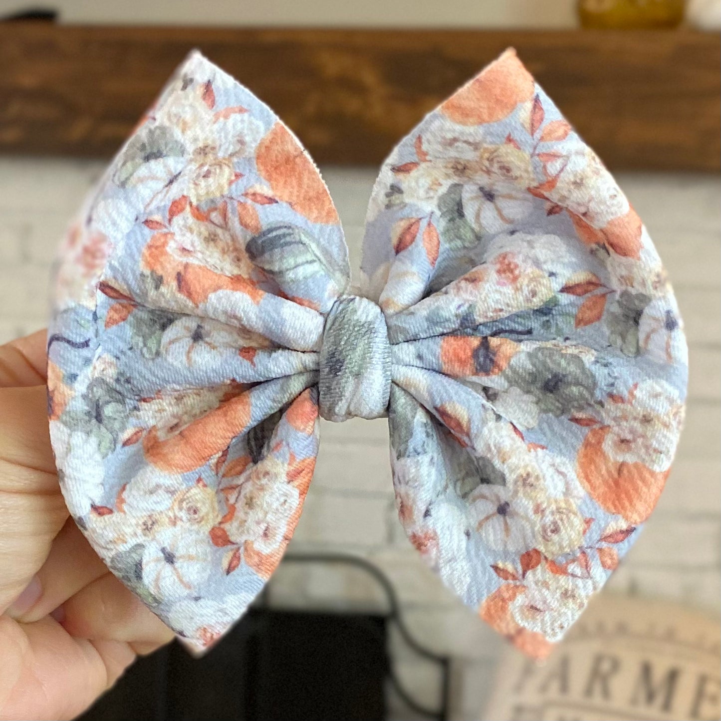 Floral Gourds Bow