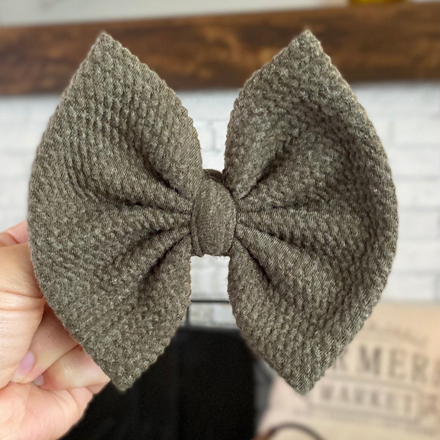 Cozy Sweater Bow