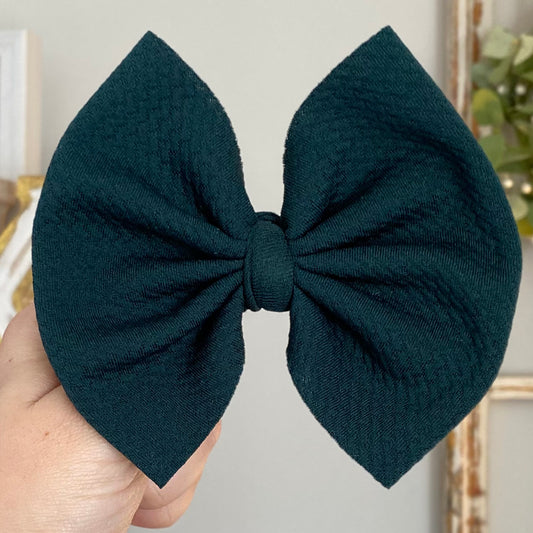 Hunter Green Bow