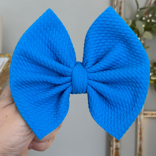 Ocean Blue Bow