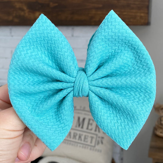 Turquoise Bow