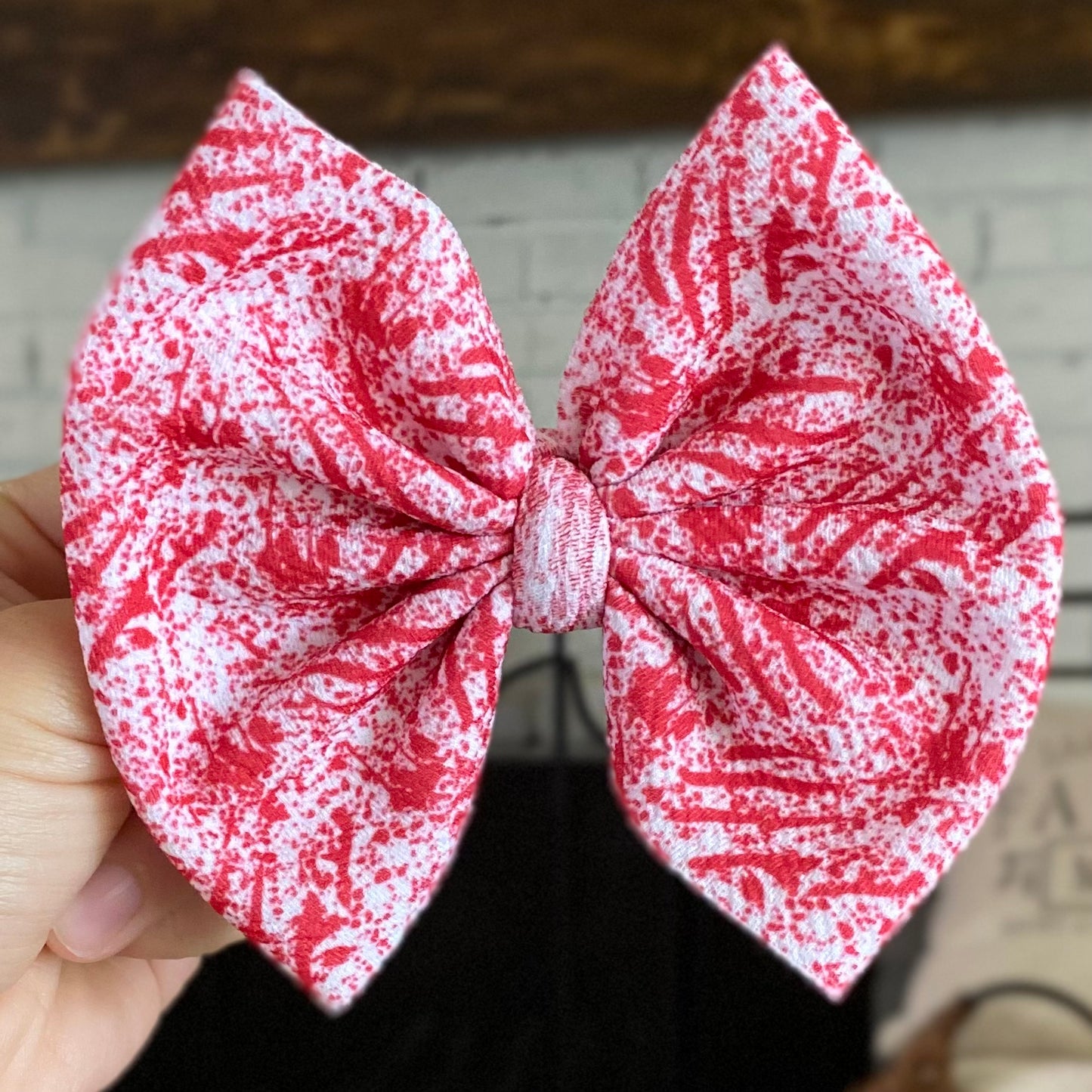 Blood Splatter Bow